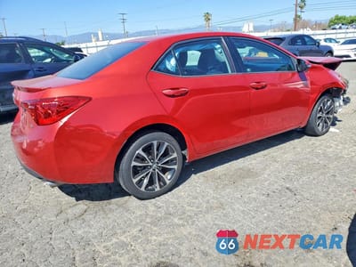 Trzecie zdjęcie samochodu z tyłu: 2017 TOYOTA COROLLA SE VIN:5YFBURHE4HP729962 - miniatura