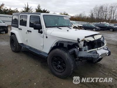 Czwarte zdjęcie samochodu z boku: 2017 JEEP WRANGLER UNLIMITED SAHARA VIN:1C4HJWEG3HL624863 - miniatura