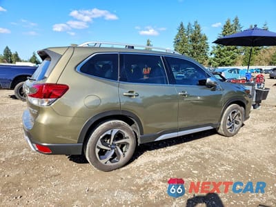 Trzecie zdjęcie samochodu z tyłu: 2023 SUBARU FORESTER TOURING VIN:JF2SKARC2PH438991 - miniatura
