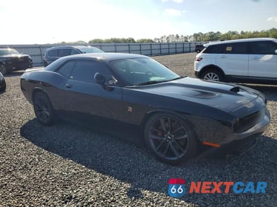 Czwarte zdjęcie samochodu z boku: 2019 DODGE CHALLENGER R VIN:2C3CDZFJ1KH741122 - miniatura