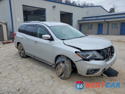 Czwarte zdjęcie samochodu z boku: 2019 NISSAN PATHFINDER SV VIN:5N1DR2MM0KC577236 - miniatura