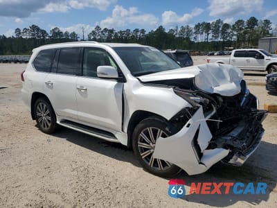 Czwarte zdjęcie samochodu z boku: 2016 LEXUS LX 570 BASE VIN:JTJHY7AX6G4220212 - miniatura