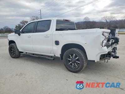Drugie zdjęcie samochodu z przodu: 2019 CHEVROLET SILVERADO K1500 RST VIN:1GCUYEED6KZ144296 - miniatura