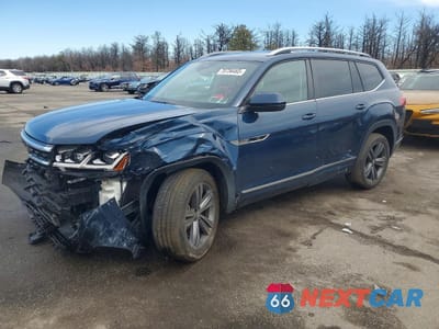 2022 VOLKSWAGEN ATLAS SEL R-LINE 1V2AR2CA3NC503049 - główne zdjęcie licytacji z USA - miniatura