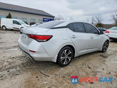 Trzecie zdjęcie samochodu z tyłu: 2022 NISSAN SENTRA SV VIN:3N1AB8CV8NY234777 - miniatura
