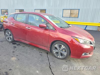 Czwarte zdjęcie samochodu z boku: 2022 NISSAN LEAF SV VIN:1N4AZ1CVXNC560949 - miniatura