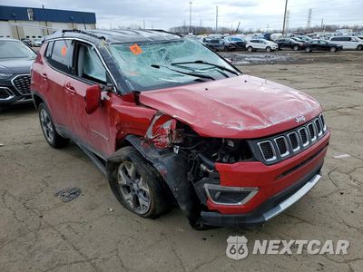 Czwarte zdjęcie samochodu z boku: 2019 JEEP COMPASS LIMITED VIN:3C4NJDCB1KT697529 - miniatura
