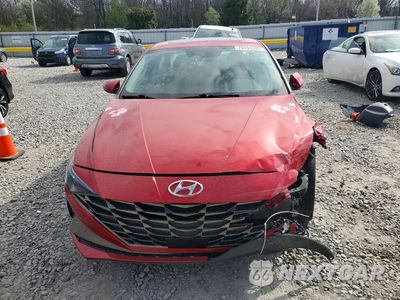 Piąte zdjęcie samochodu w środku: 2021 HYUNDAI ELANTRA SEL VIN:5NPLN4AGXMH007368 - miniatura