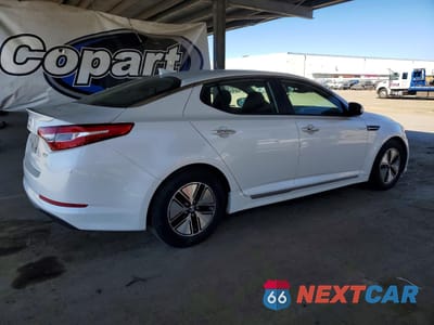 Trzecie zdjęcie samochodu z tyłu: 2013 KIA OPTIMA HYBRID LX VIN:KNAGM4AD1D5041447 - miniatura