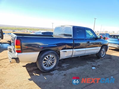 Trzecie zdjęcie samochodu z tyłu: 2006 GMC NEW SIERRA C1500 VIN:1GTEC19V46Z222059 - miniatura