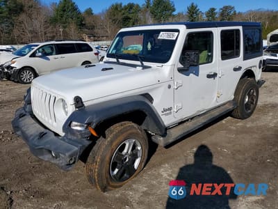 2018 JEEP WRANGLER UNLIMITED SPORT 1C4HJXDGXJW150731 - główne zdjęcie licytacji z USA - miniatura