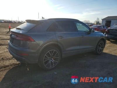 Trzecie zdjęcie samochodu z tyłu: 2023 AUDI Q8 PREMIUM PLUS S-LINE VIN:WA1EVBF12PD037969 - miniatura