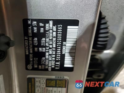 Zdjęcie 12 z 13 samochodu: 2012 KIA OPTIMA EX VIN:5XXGN4A76CG083665 - miniatura