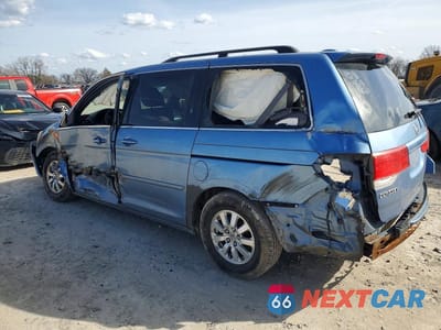 Drugie zdjęcie samochodu z przodu: 2009 HONDA ODYSSEY EXL VIN:5FNRL386X9B013636 - miniatura