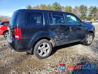Trzecie zdjęcie samochodu z tyłu: 2013 HONDA PILOT EXL VIN:5FNYF4H59DB025320 - miniatura