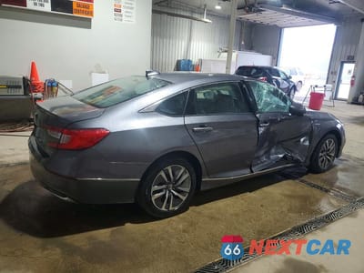 Trzecie zdjęcie samochodu z tyłu: 2020 HONDA ACCORD TOURING HYBRID VIN:1HGCV3F90LA006838 - miniatura