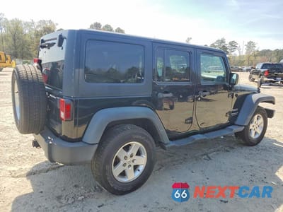 Trzecie zdjęcie samochodu z tyłu: 2014 JEEP WRANGLER UNLIMITED SPORT VIN:1C4BJWDG2EL309913 - miniatura