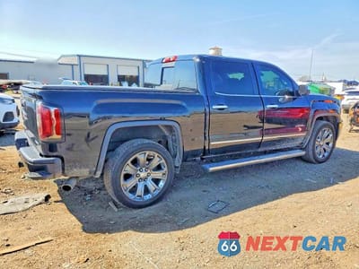 Trzecie zdjęcie samochodu z tyłu: 2018 GMC SIERRA K1500 DENALI VIN:3GTU2PEJ0JG549104 - miniatura