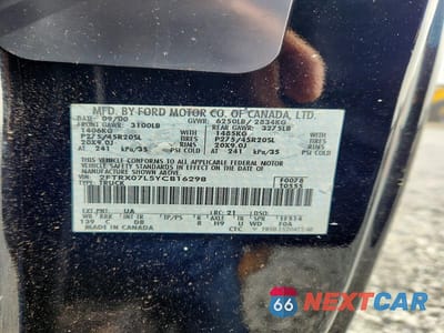 Zdjęcie 12 z 12 samochodu: 2000 FORD F150 VIN:2FTRX07L5YCB16298 - miniatura
