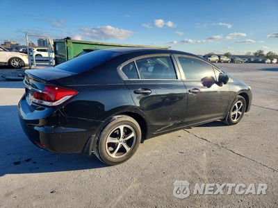 Trzecie zdjęcie samochodu z tyłu: 2015 HONDA CIVIC SE VIN:19XFB2F7XFE028120 - miniatura