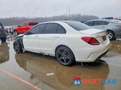 Drugie zdjęcie samochodu z przodu: 2018 MERCEDES-BENZ C 300 4MATIC VIN:55SWF4KB0JU257286 - miniatura