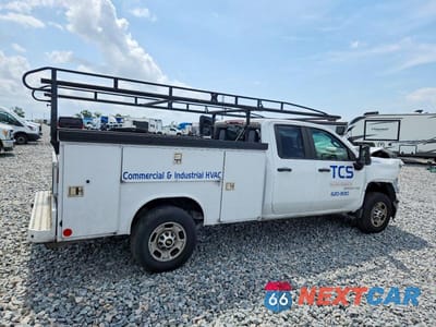 Czwarte zdjęcie samochodu z boku: 2022 CHEVROLET SILVERADO HD UTILITY / SERVICE TRUCK VIN:1GC2WLE79NF288099 - miniatura