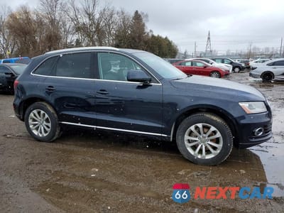 Czwarte zdjęcie samochodu z boku: 2013 AUDI Q5 PREMIUM PLUS VIN:WA1LFCFP3DA031531 - miniatura