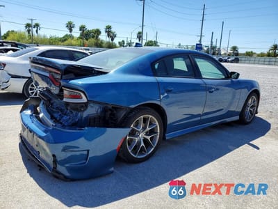 Trzecie zdjęcie samochodu z tyłu: 2023 DODGE CHARGER GT VIN:2C3CDXHG3PH627040 - miniatura