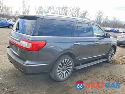Trzecie zdjęcie samochodu z tyłu: 2018 LINCOLN NAVIGATOR RESERVE VIN:5LMJJ2LT4JEL19370 - miniatura