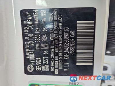 Zdjęcie 12 z 12 samochodu: 2025 HYUNDAI ELANTRA SEL SPORT VIN:KMHLM4DG5SU890163 - miniatura