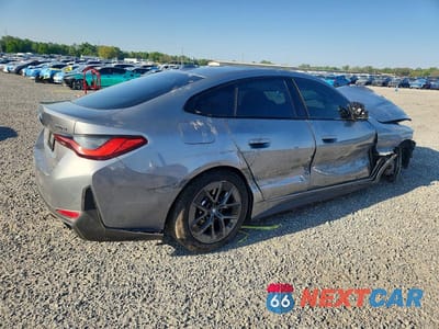 Trzecie zdjęcie samochodu z tyłu: 2023 BMW I4 EDRIVE 40 VIN:WBY73AW09PFP78676 - miniatura