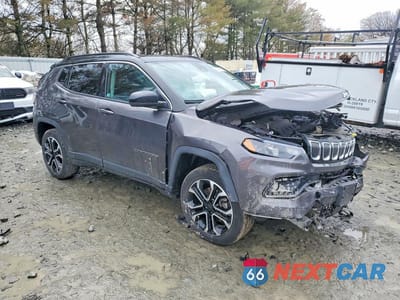 Czwarte zdjęcie samochodu z boku: 2022 JEEP COMPASS LIMITED VIN:3C4NJDCB0NT231305 - miniatura