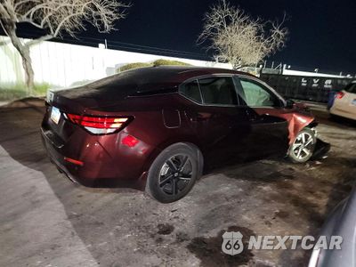 Trzecie zdjęcie samochodu z tyłu: 2025 NISSAN SENTRA SV VIN:3N1AB8CV6SY249192 - miniatura