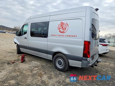 Drugie zdjęcie samochodu z przodu: 2021 MERCEDES-BENZ SPRINTER 2500 VIN:W1W4EBHY3MT077981 - miniatura