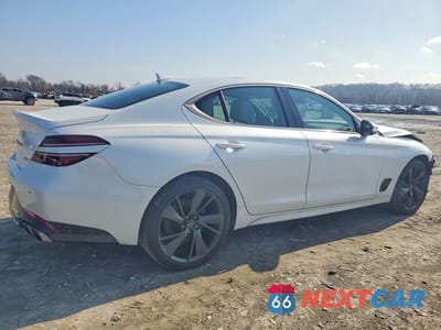 Trzecie zdjęcie samochodu z tyłu: 2023 GENESIS G70 2.0T VIN:KMTG34TA3PU122258 - miniatura