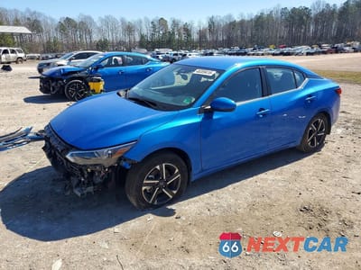 2025 NISSAN SENTRA SV 3N1AB8CV6SY396662 - główne zdjęcie licytacji z USA - miniatura