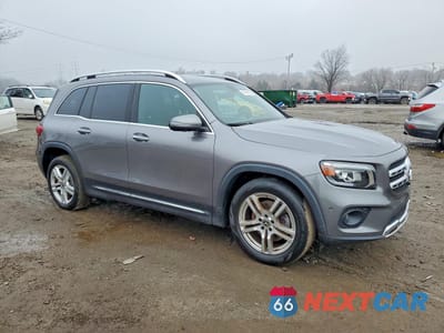 Czwarte zdjęcie samochodu z boku: 2020 MERCEDES-BENZ GLB 250 4MATIC VIN:W1N4M4HB4LW015808 - miniatura