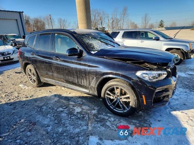 Czwarte zdjęcie samochodu z boku: 2021 BMW X3 XDRIVE30I VIN:5UXTY5C0XM9F22846 - miniatura