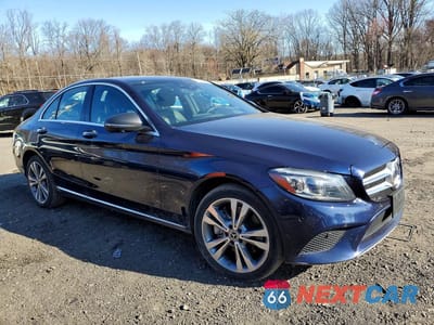 Czwarte zdjęcie samochodu z boku: 2020 MERCEDES-BENZ C 300 4MATIC VIN:W1KWF8EB6LR589384 - miniatura