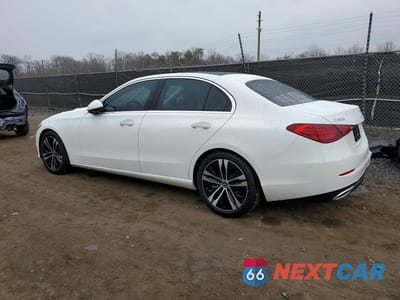 Drugie zdjęcie samochodu z przodu: 2022 MERCEDES-BENZ C 300 4MATIC VIN:W1KAF4HB1NR051452 - miniatura