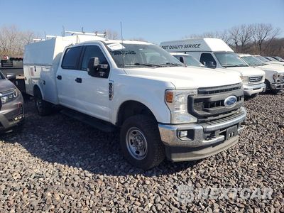 Czwarte zdjęcie samochodu z boku: 2022 FORD F350 SUPER DUTY UTILITY / SERVICE TRUCK VIN:1FD7W3F66NEF34538 - miniatura