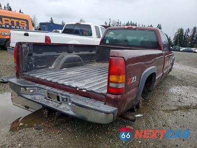 Trzecie zdjęcie samochodu z tyłu: 2001 CHEVROLET SILVERADO K1500 VIN:1GCEK19T21E291835 - miniatura