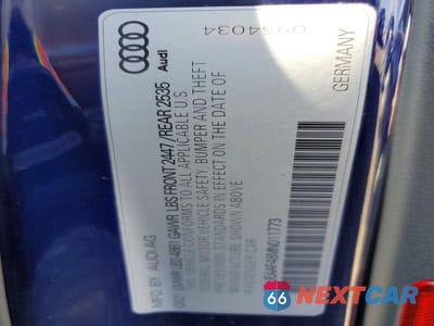 Zdjęcie 12 z 12 samochodu: 2021 AUDI A4 PREMIUM PLUS 45 VIN:WAUEAAF48MN011773 - miniatura