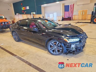 Czwarte zdjęcie samochodu z boku: 2023 ACURA TLX A-SPEC VIN:19UUB6F5XPA002135 - miniatura