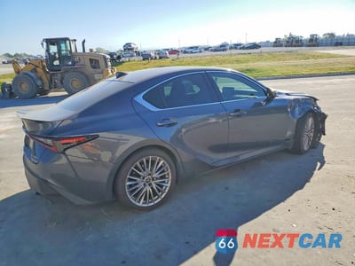 Trzecie zdjęcie samochodu z tyłu: 2022 LEXUS IS 300 BASE VIN:JTHDA1D2XN5119098 - miniatura