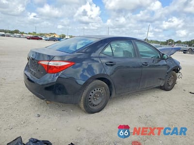 Trzecie zdjęcie samochodu z tyłu: 2014 TOYOTA COROLLA LE VIN:5YFBURHE9EP076007 - miniatura