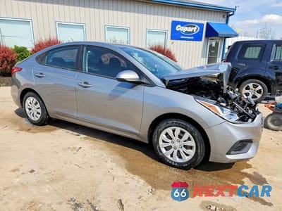 Czwarte zdjęcie samochodu z boku: 2022 HYUNDAI ACCENT SE VIN:3KPC24A69NE180093 - miniatura