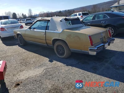 Drugie zdjęcie samochodu z przodu: 1985 CADILLAC ELDORADO BIARRITZ VIN:1G6EL6782FE659787 - miniatura