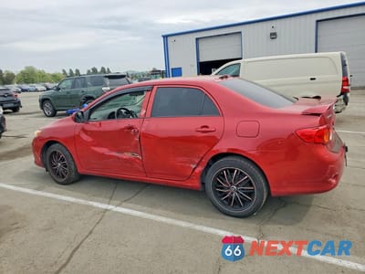 Drugie zdjęcie samochodu z przodu: 2009 TOYOTA COROLLA LE VIN:JTDBL40E799083986 - miniatura