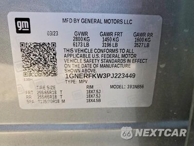 Zdjęcie 13 z 13 samochodu: 2023 CHEVROLET TRAVERSE LS VIN:1GNERFKW3PJ223449 - miniatura